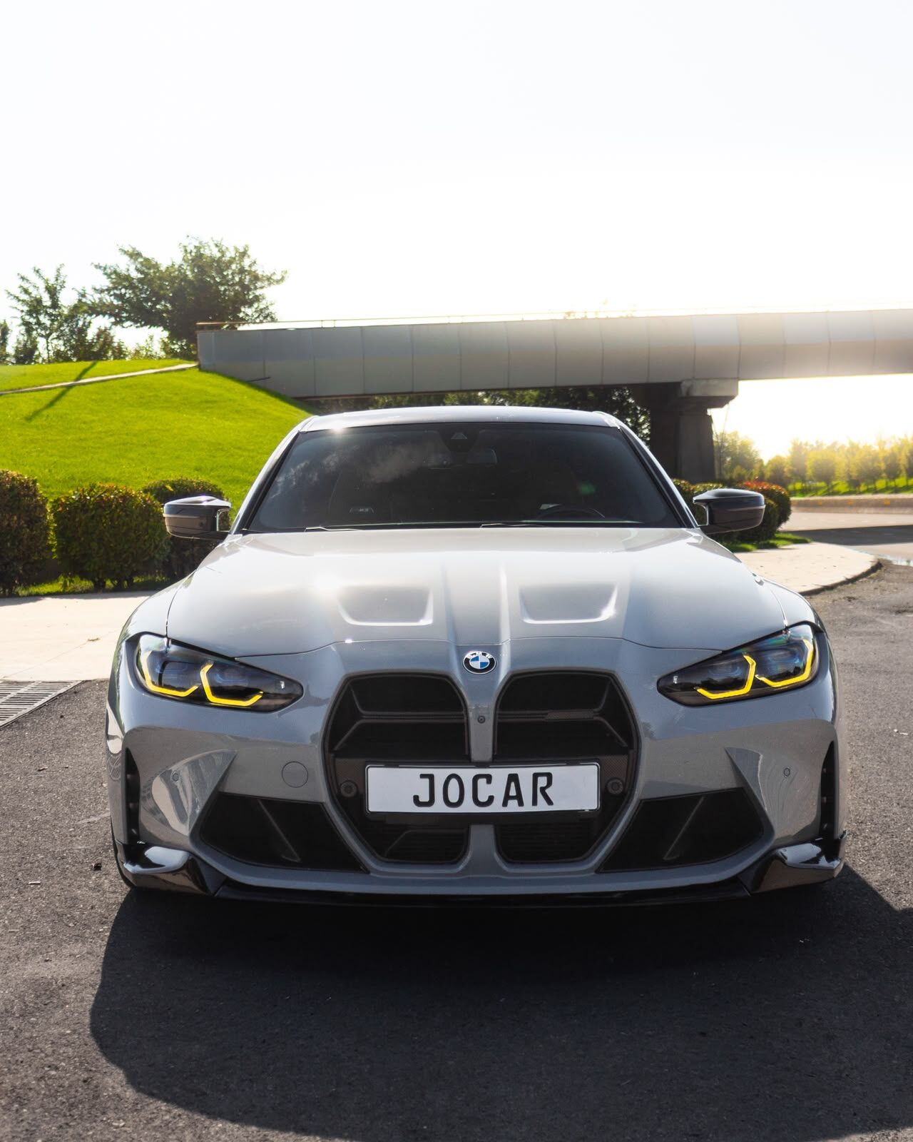 BMW M3 Competition rental in Tbilisi
